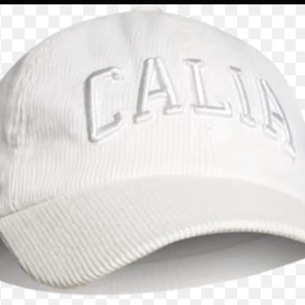 CALIA By Carrie Underwood Women's Anniversary Corduroy Cap WHITE /Gold NWT